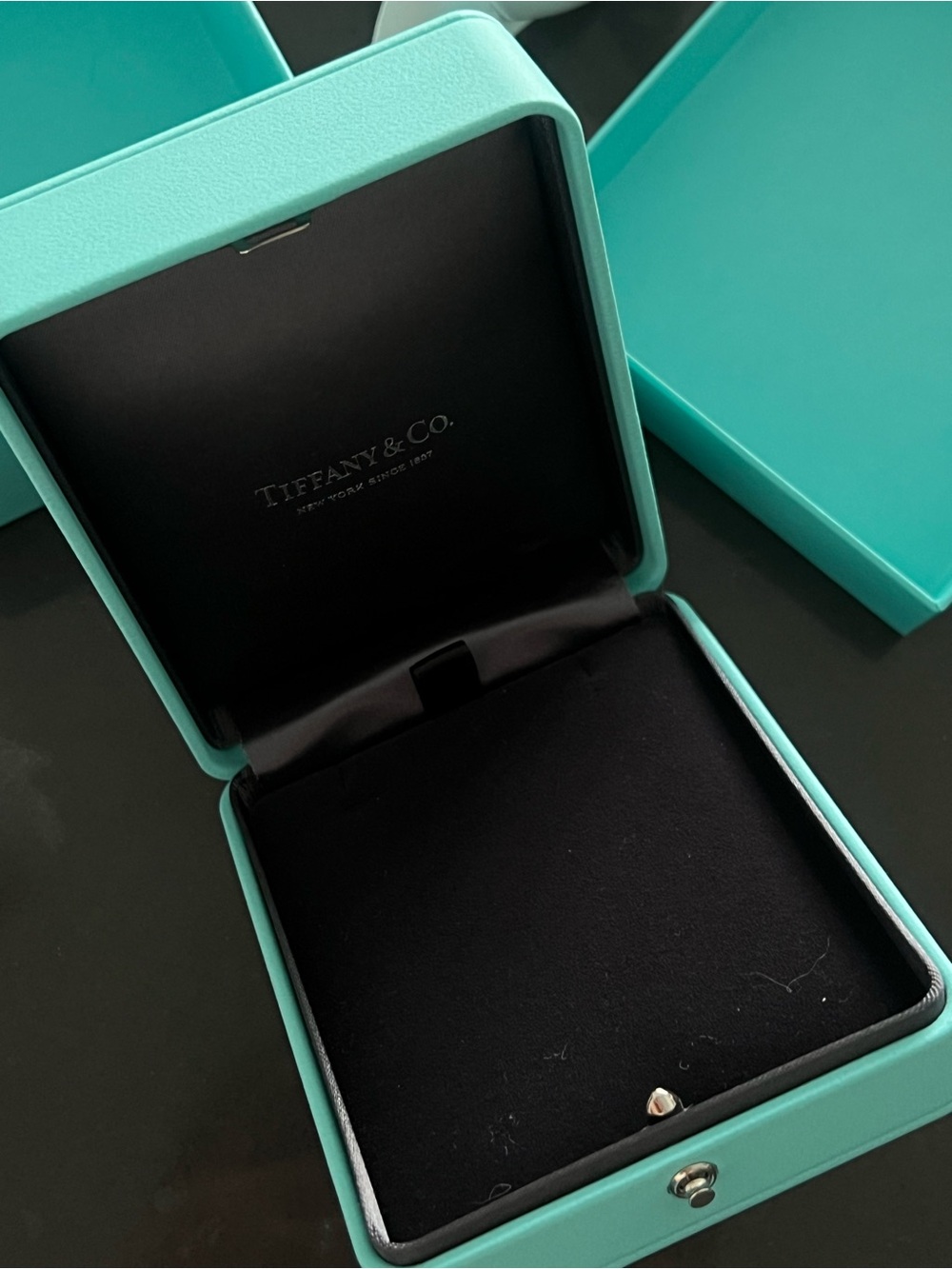 Tiffany & Co. Blue Jewelry Earring Box - Picture 3 of 6